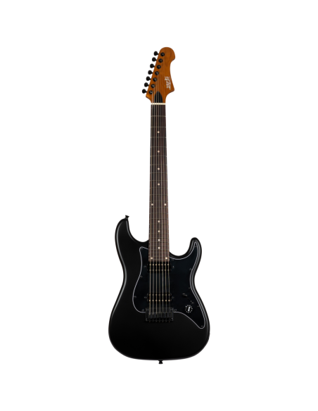 Guitarra Eléctrica 7 Cuerdas Jet JS407-MBKR Matt Black