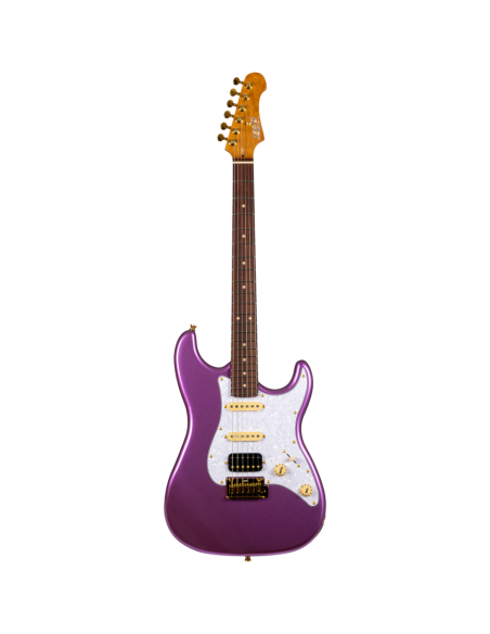 Guitarra Eléctrica Jet JS480-VIG Violet, Gold Hardware