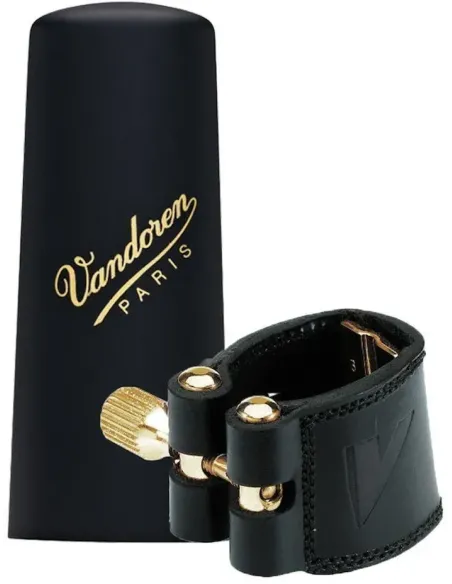 Abrazadera Saxo Alto Vandoren Cuero LC-27P