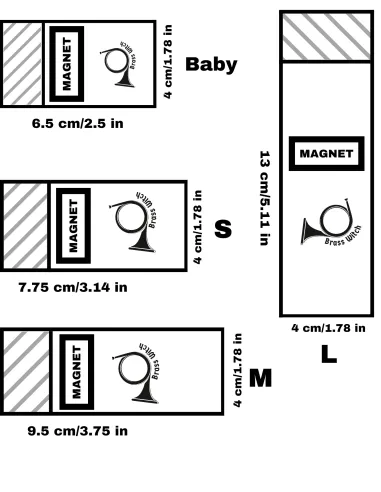 Soporte Brass Witch Lapizero Magnético