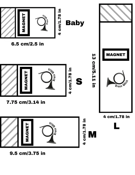 Soporte Brass Witch Lapizero Magnético