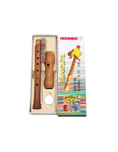 Flauta Hohner 9501 Madera Peral Digitación Alemana 2 piezas