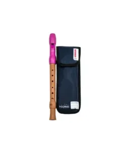 Flauta Hohner Mixta Boquilla Rosa Digitación Barroca 2P 9586-1 2