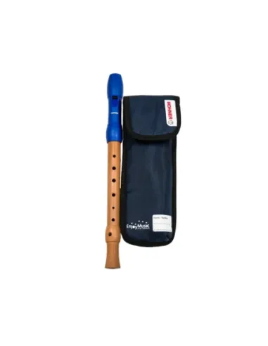 Flauta Hohner Mixta Boquilla Azul Digitación Alemana 3P 9583-2