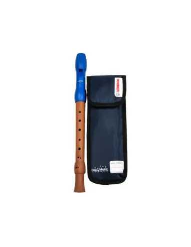 Flauta Hohner Mixta Boquilla Azul Digitación Barroca 3P 9584-2