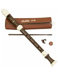 Flauta Dulce Alto Digitación Barroca Aulos 709-B 3 Piezas 2