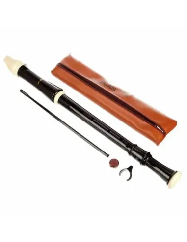 Flauta Tenor Digitación Barroca Aulos 211-A 3 Piezas