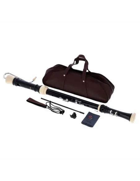 Flauta Dulce Baja Digitación Barroca Aulos 533-B