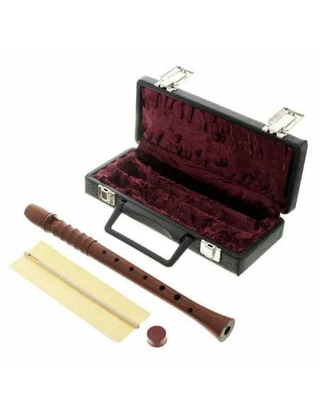 Flauta Dulce Soprano Digitación Barroca Moeck 8250 Kynseker Ciruelo