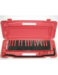 Melódica Hohner Fire-32 Roja/Negra (943274) 2