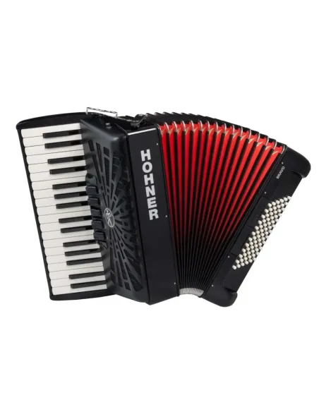 Acordeón Hohner Bravo III 72 A16622 Negro