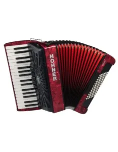 Acordeón Hohner Bravo III 72 A16632 Rojo 2