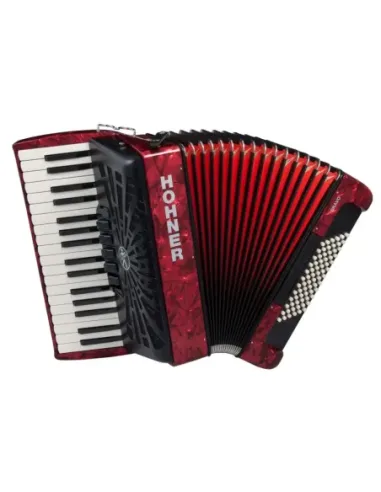 Acordeón Hohner Bravo III 72 A16632 Rojo