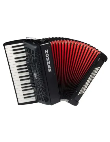 Acordeón Hohner Bravo III 80 A40421 Negro