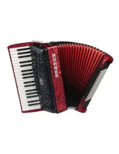 Acordeón Hohner Bravo III 96 A16732 Rojo 2