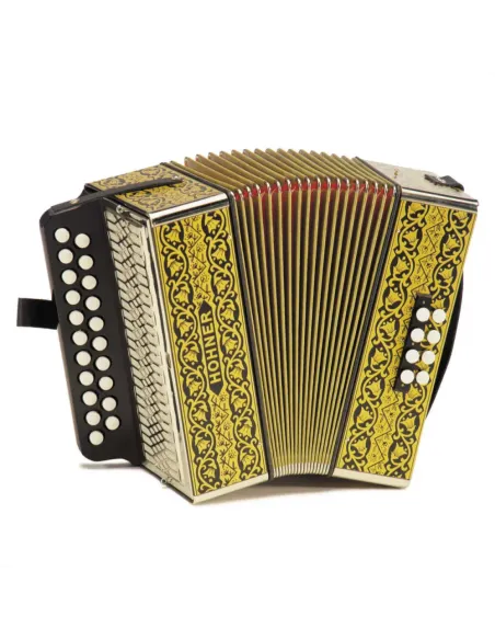 Acordeón Hohner Vienna 2915-GC Dorado A-3404