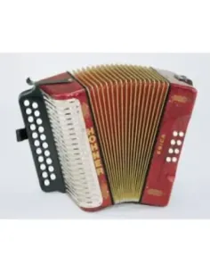 Acordeón Hohner Erica 1600/2-GC Rojo A-2606 2