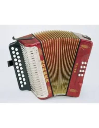 Acordeón Hohner Erica 1600/2-GC Rojo A-2606