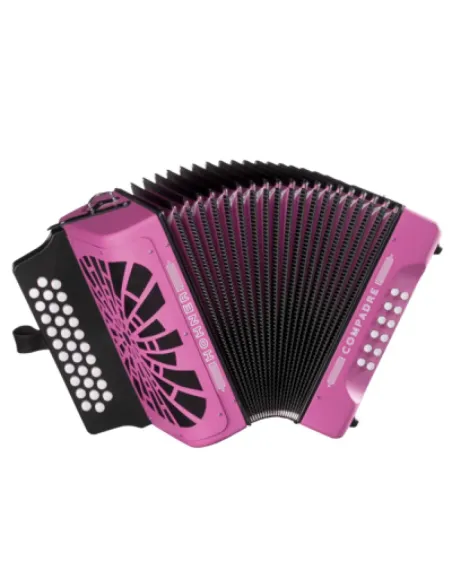 Acordeón Hohner A-4821 Compadre GCF Violeta