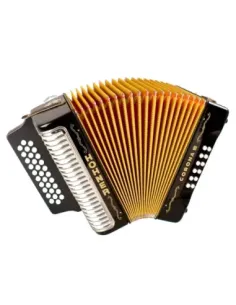 Acordeón Hohner A-5721-GCF Corona III  Negro 2