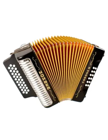 Acordeón Hohner A-5721-GCF Corona III  Negro