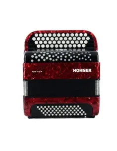 Acordeón Hohner A-1233 Nova II 60 bajos rojo 2