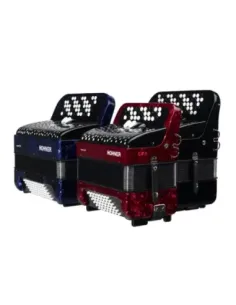 Acordeón Hohner Nova III 96 bajos A-4172 negro 2