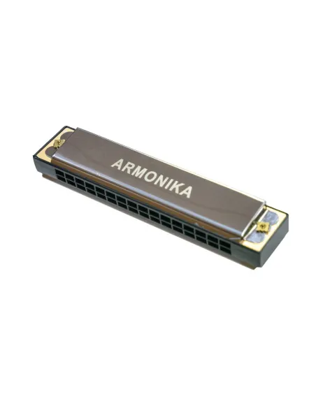 Armonika 32 Voces Cromada 1632-PT