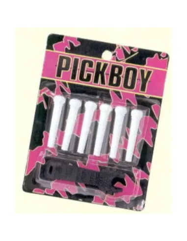 Pivotes Pick-Boy Plástico Blanco BP-50/W