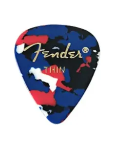 Púa Fender 198-0351-150 Confetti Thin 2