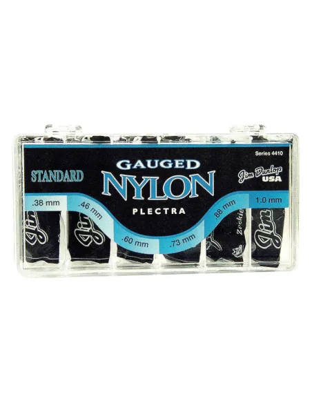 Caja 216 Púas Dunlop 4410 Nylon Standard