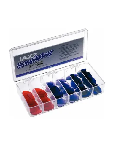 Caja 144 Púas Dunlop 4740 Stubby