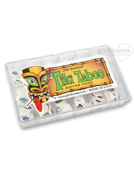 Caja 432 Púas Dunlop BL-102 Blackline Tiki Taboo