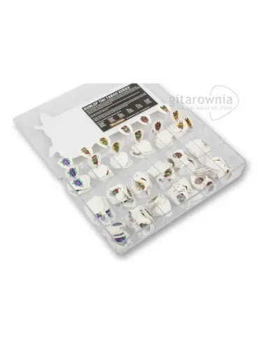 Caja 432 Púas Dunlop BL-102 Blackline Tiki Taboo