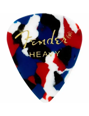 Púa Fender 0351-550 Confetti Heavy