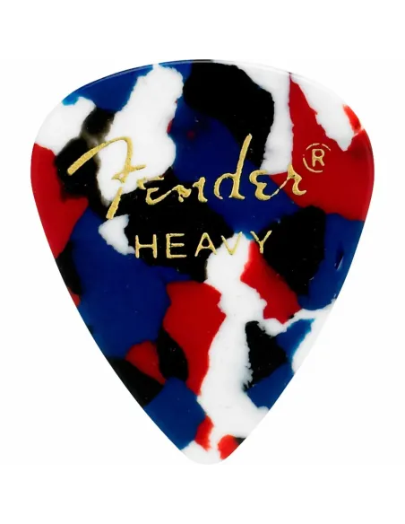 Púa Fender 0351-550 Confetti Heavy