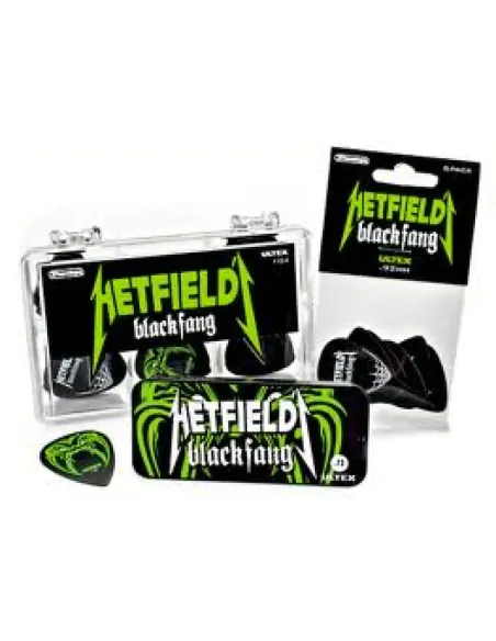 Caja 108 Púas Dunlop PH-1120 Hetfield Black Fang
