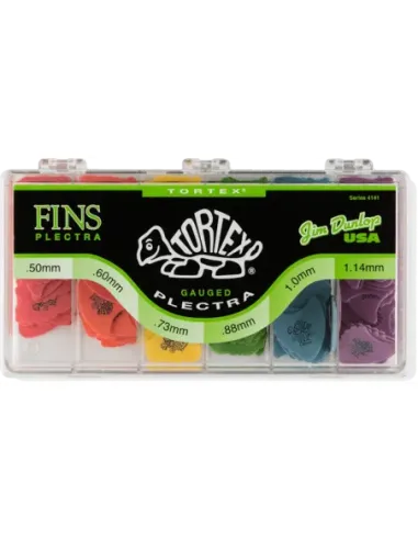 Caja 216 Púas Dunlop 4141 Tortex Fins