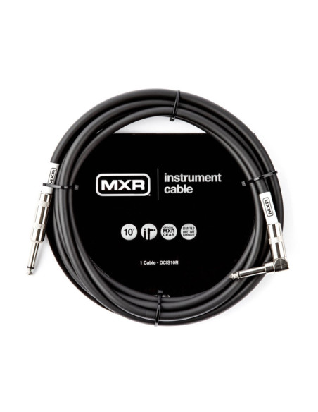 Cable Dunlop Jack-Jack Standard (3 metros) DCIS-10R Acodado