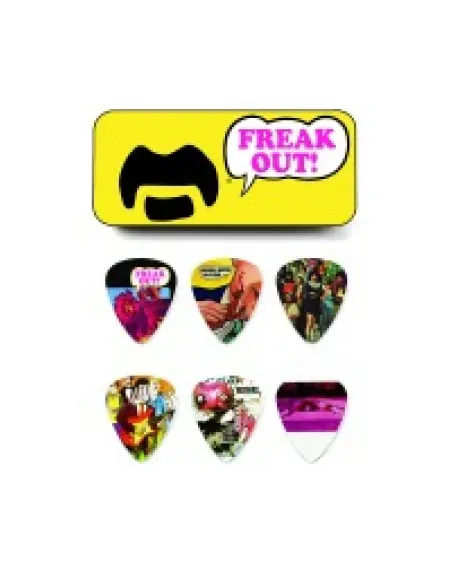 Lata 6 Púas Dunlop ZAPPT-01M Frank Zappa Yellow