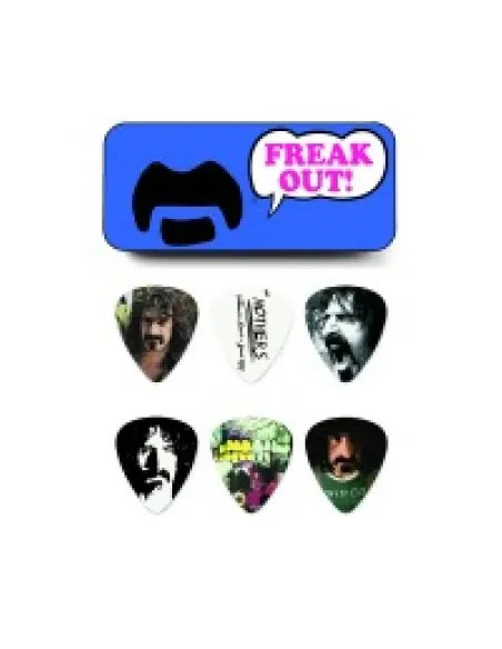 Lata 6 Púas Dunlop ZAPPT-02M Frank Zappa Blue