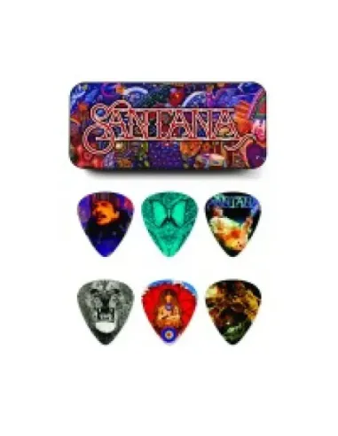 Lata 6 Púas Dunlop SANPT-01M Santana Medium