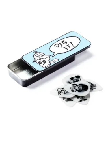 Lata 6 Púas Dunlop BL-113T Frank Kozik Series 2