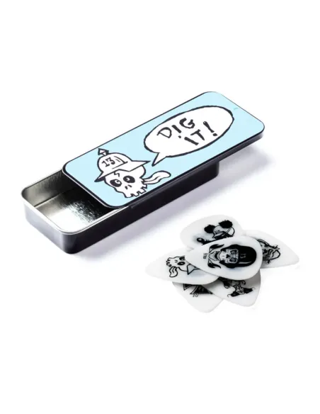 Lata 6 Púas Dunlop BL-113T Frank Kozik Series 2