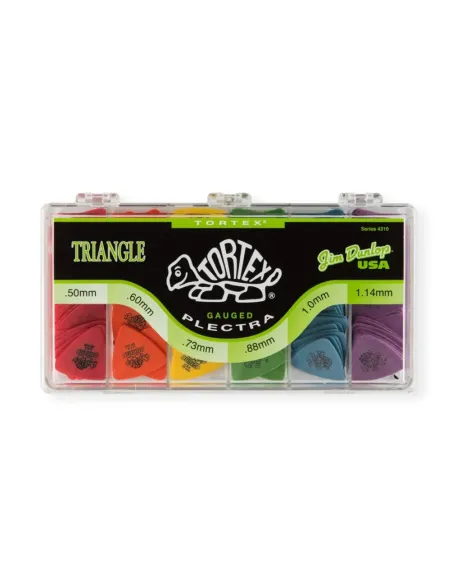 Caja 216 Púas Dunlop 4310 Tortex Triangle