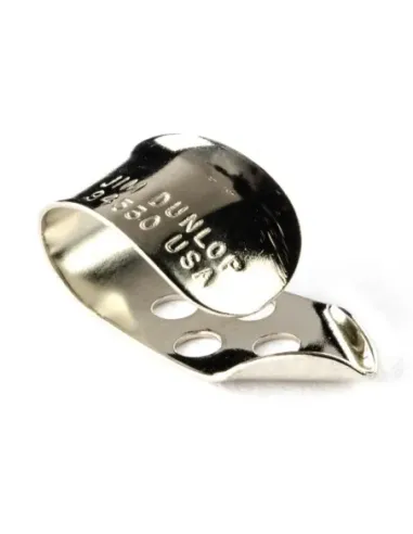 Púa Dunlop 3040-TL Dedal Metálica 0.25mm Zurdo