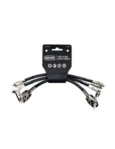 Pack 3 Cables Dunlop 3PDCP06 Patch 15 cms