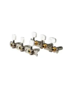 Clavijero Luthier Clásica JC58 Niquelado Tubos Forrados 2