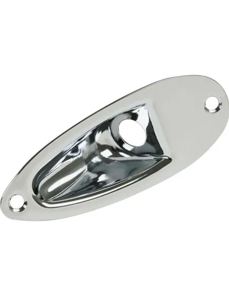 Placa Entrada Jack Gotoh Cromada JCS-1-C