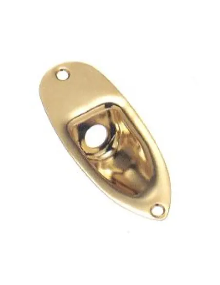 Placa Entrada Jack Gotoh Dorada JCS-1-GG